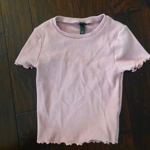 Pink Crop Top